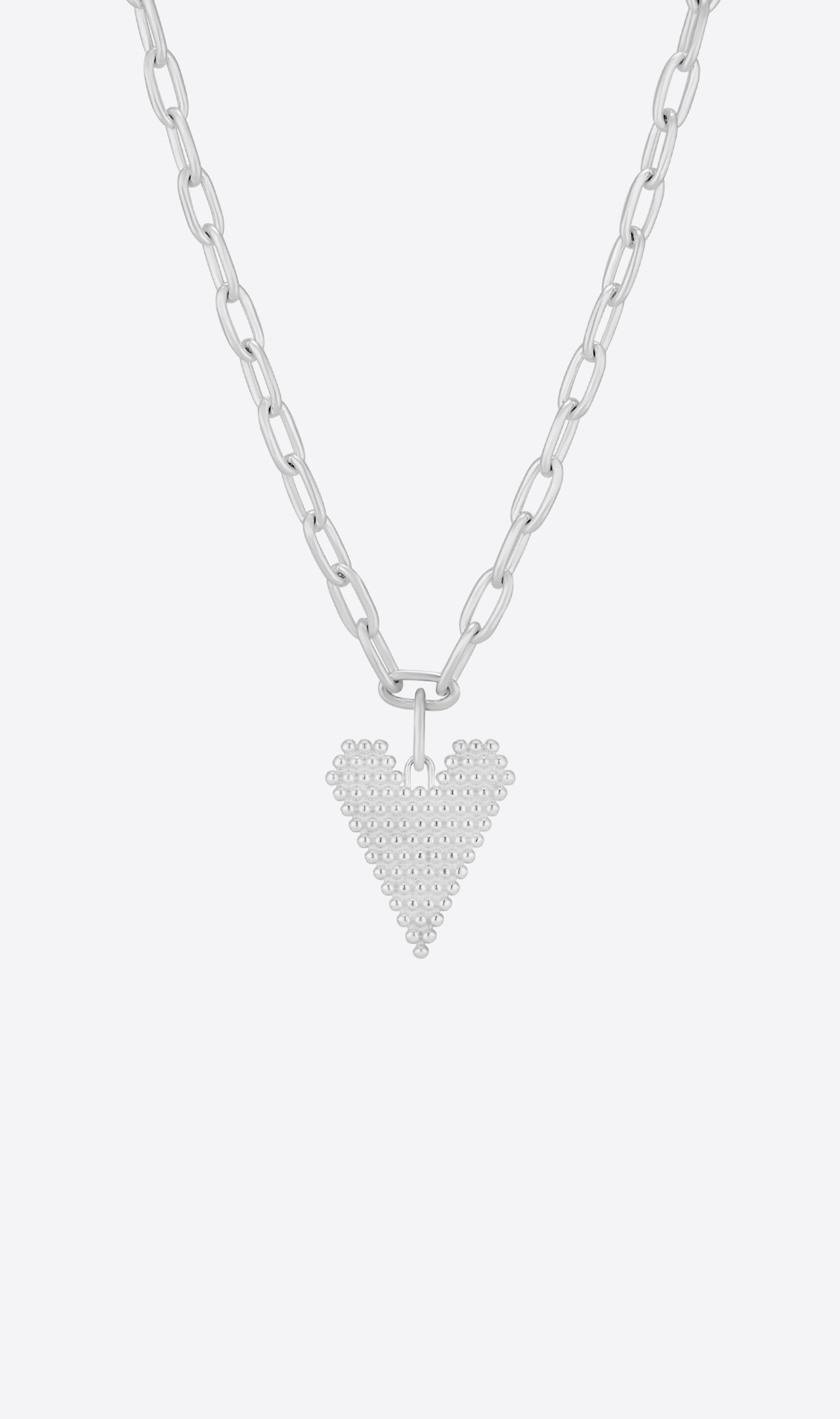 Particle Heart Necklace